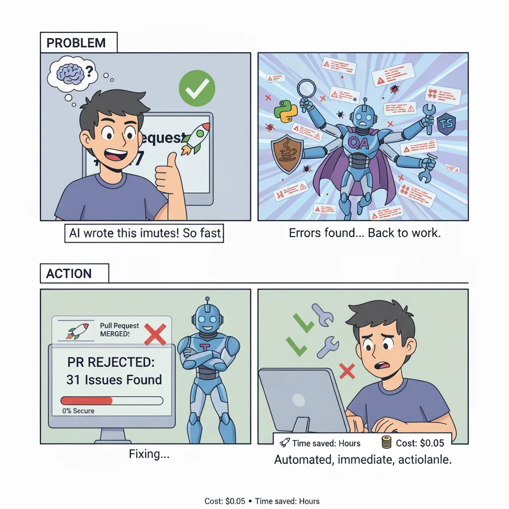 Comic: Problem and Resolution