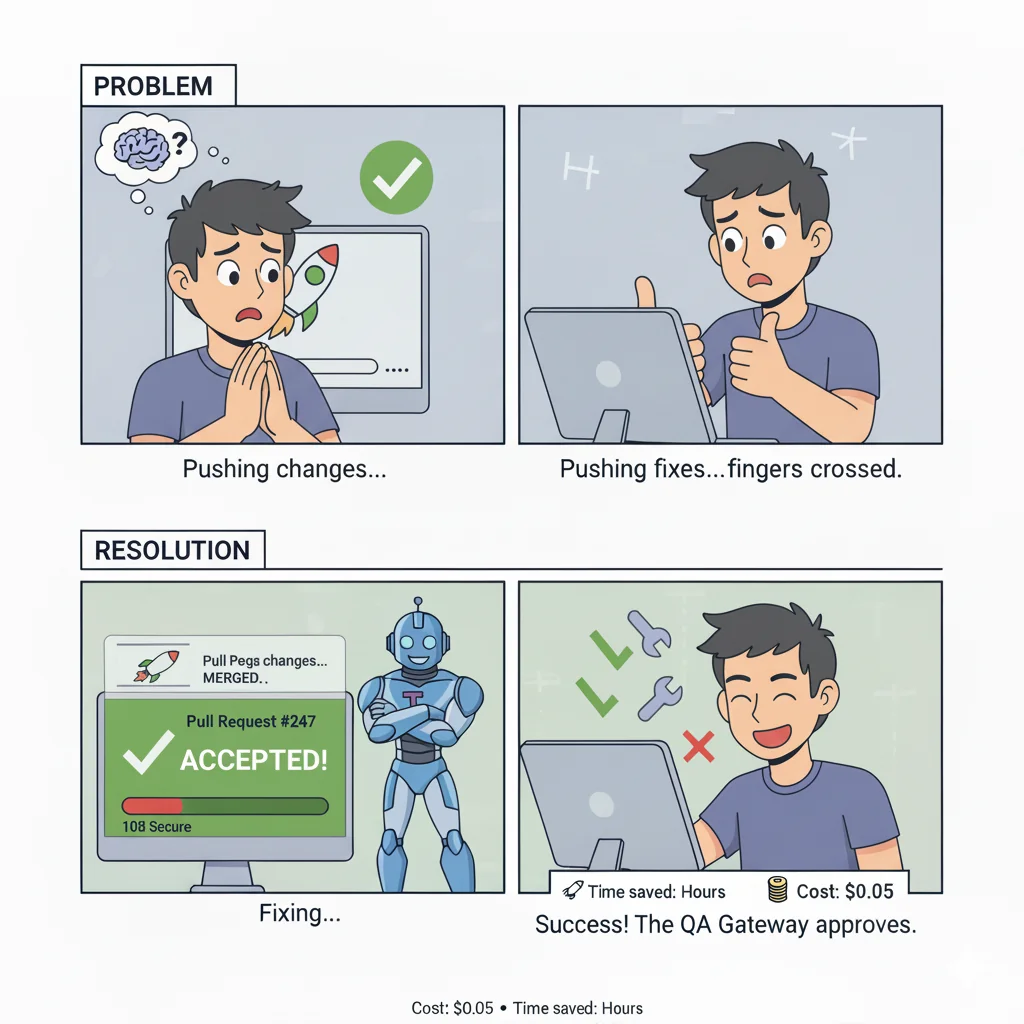 Comic: Problem and Action